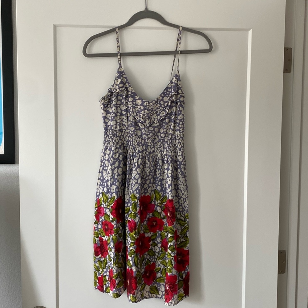 Floral cotton sundress